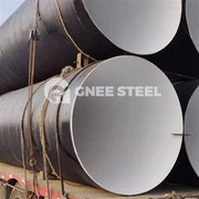 IPN8710 3PE antikorozivna spiralna čelična cijev većeg prečnika