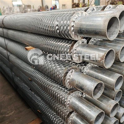 Rebrasta čelična cijev